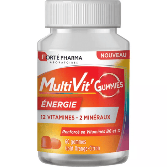 Forté Pharma Multivit'gummies Energy 60 units - Maple Wellness Supplements