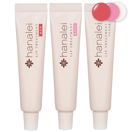 Hanalei Hydrating Lip Treatment Balm – Cruelty-Free, Paraben-Free Moisturizer for Severely Dry, Chapped Lips – Kukui Oil, Shea Butter & Grapeseed Oil –Multi Colored Tint, Travel-Size 3-Pack (5ml X 3) - Maple Wellness Supplements