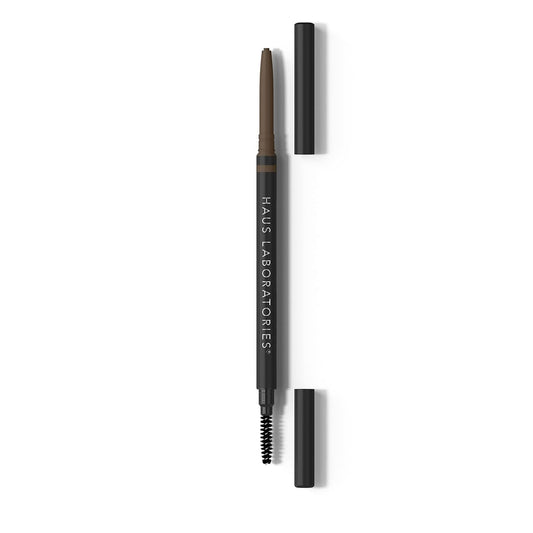 HAUS LABORATORIES by Lady Gaga: THE EDGE MICRO-TIP PRECISION BROW PENCIL, Medium Brown - Maple Wellness Supplements