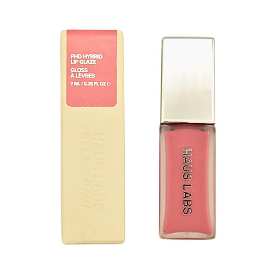 Haus Labs PhD Hybrid Lip Glaze Plumping Gloss - Macaron - Cool Pink - Maple Wellness Supplements