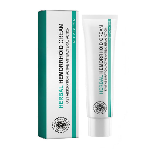 Hemorrhoid Cream, Herbal Hemorrhoid Ointment, Natural Itching & Burning Relief Hemorrhoidal Cream, External Discomfort Support for Men Women 20g - Maple Wellness Supplements