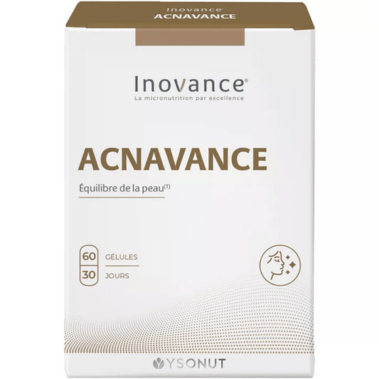 Inovance Acnavance Équilibre Cutané 60 capsules - Maple Wellness Supplements