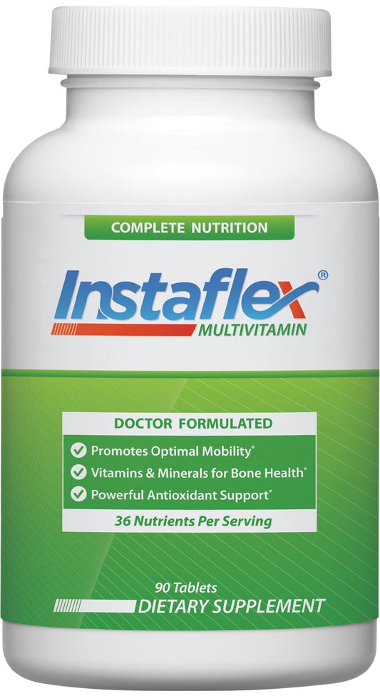 Instaflex Multivitamin - Joint Support Supplement, Supports Mobility and Bone Health, 90 Tablets - Maple Wellness Supplements