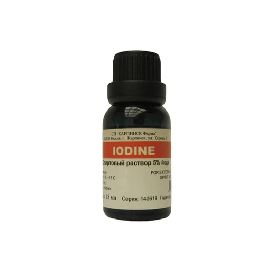 Iodine Solution 5% 15 ml - Maple Wellness Supplements