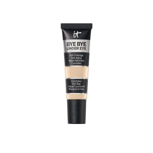 IT Cosmetics Bye Bye Under Eye Concealer (Light Nude) - Water-Resistant, Full Coverage Brightening Concealer For Dark Circles, Fine Lines, Redness & Discoloration, Anti-Aging, 24H Wear - 0.4 fl oz - Maple Wellness Supplements