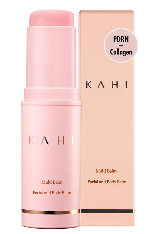 KAHI Wrinkle Bounce Multi Balm Stick | PDRN Collagen Wrinkle Stick | Korean Skin Care |All-in-One Hydrating Lip Balm Eye Cream Neck Cream Make Up Base & Face Mist Moisture Balm - Maple Wellness Supplements