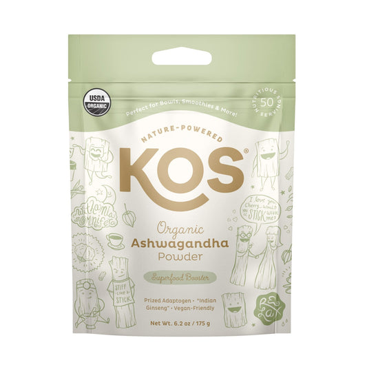 KOS Organic Ashwagandha Powder - Maple Wellness Supplements