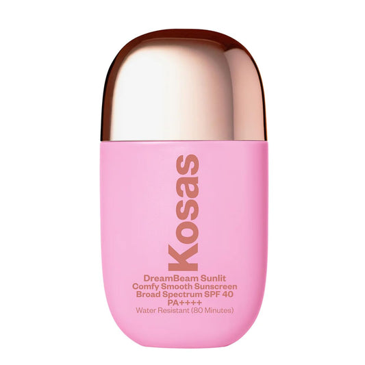 Kosas DreamBeam SPF 40 Mineral Sunscreen for Face + Makeup Prep – Lightweight Hydrating Sun Protection, 40 ml - Maple Wellness Supplements