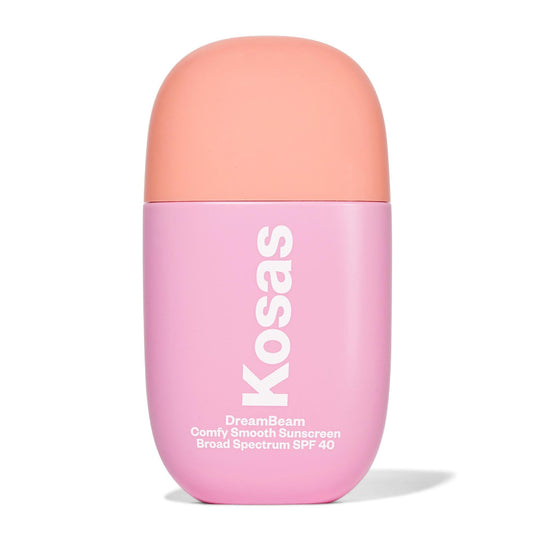 Kosas DreamBeam SPF 40 Mineral Sunscreen for Face + Makeup Prep – Lightweight Hydrating Sun Protection, 40 ml - Maple Wellness Supplements