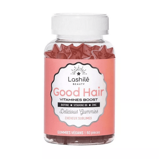 Lashilé Beauty Good Hair Vitamins Boost 60 Gummies - Maple Wellness Supplements