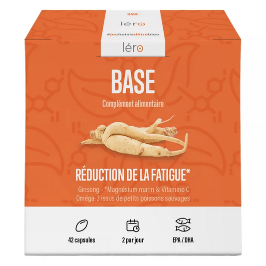Lero Base fatigue reduction 42 capsules - Maple Wellness Supplements