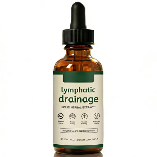 Lymphoria Lymphatic Drainage Drops, Lymphatic System Support, Immune System, Natural Herbal Blends, Vegan & Non-GMO(60ML/2FL.OZ) - Maple Wellness Supplements
