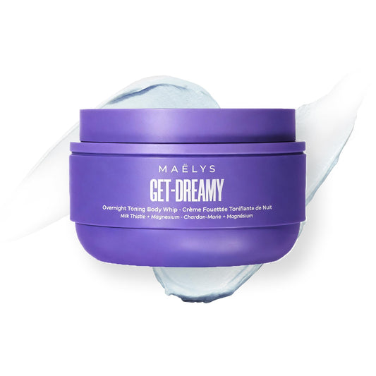 MAËLYS GET-DREAMY Overnight Toning Whip - Cellulite Cream & Skin Tightening Support with Milk Thistle + Uva-Ursi - Maple Wellness Supplements