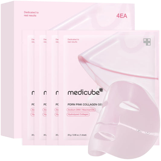 medicube Jelly Gel Mask with Salmon DNA PDRN Pink Collagen | Overnight Face Mask - Maple Wellness Supplements