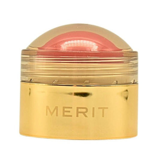 MERIT Flush Balm Cream Blush – Lusitano Soft Peach | Hydrating Radiant Cheek & Lip Tint Stick with Vitamin E | Lightweight, Buildable, Vegan & Cruelty-Free Blush - Maple Wellness Supplements