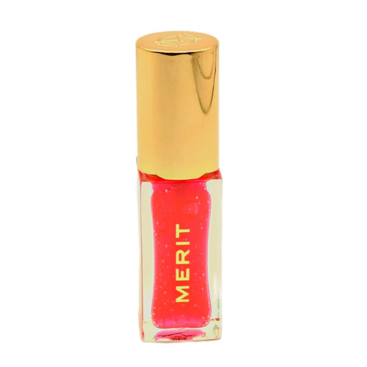 MERIT Shade Slick Gelée Sheer Tinted Lip Oil Les Deux - Maple Wellness Supplements