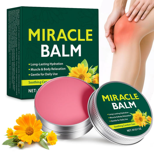 Miracle MaxTherapy Balm, Soothing Joint & Leg Care Cream for Swollen Legs, Relieves Muscle Discomfort in Back, Hands, Feet & Body, Formulated with Natural Ingredients, Gentle for All Skin Types - Maple Wellness Supplements