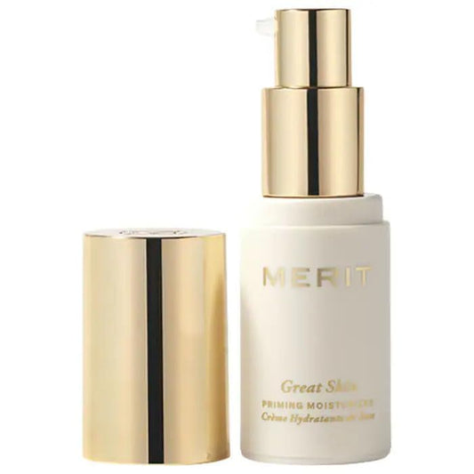 M𝔼RIT - Great Skin Priming And Firming Moisturizer With Peptides And Hyaluronic Acid, Good for: Loss of Firmness, Hydrating - (MINI) Size: (0.5 oz/15 mL) - Maple Wellness Supplements
