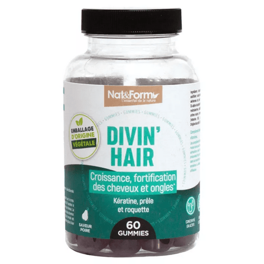 Nat & Form Les Splendid Divin'Hair 60 gummies - Maple Wellness Supplements