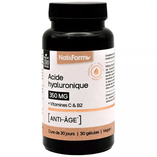 Nat & Form Nutraceutique Hyaluronic Acid 30 Capsules - Maple Wellness Supplements