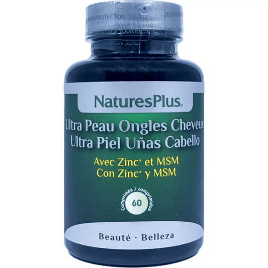 Natures Plus Ultra Skin Nails Hair 60 tablets - Maple Wellness Supplements
