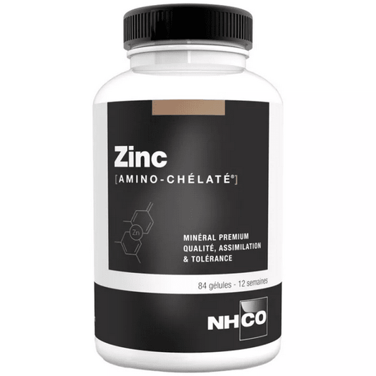 NHCO Zinc Amino-Chelate 84 capsules - Maple Wellness Supplements