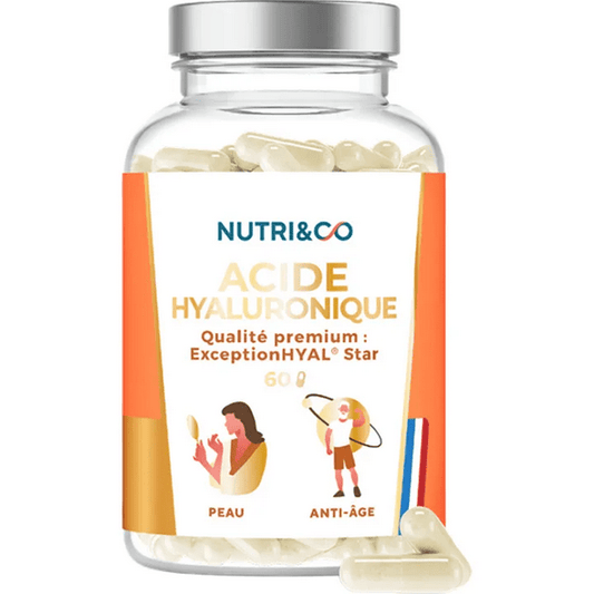 Nutri&Co Hyaluronic Acid 60 Capsules - Maple Wellness Supplements