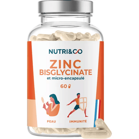 Nutri&Co Zinc 60 capsules - Maple Wellness Supplements